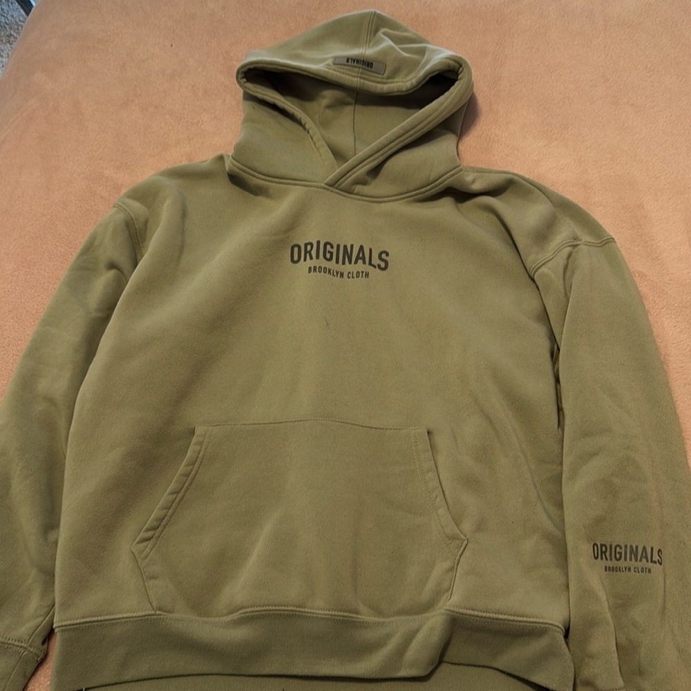 Army green originals hoodie